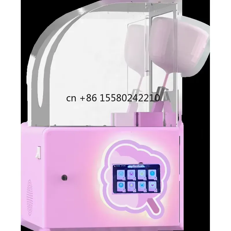 Commercial Vending Machine - 2026 populair voor semi-automatische kleine suikerspinmachines,