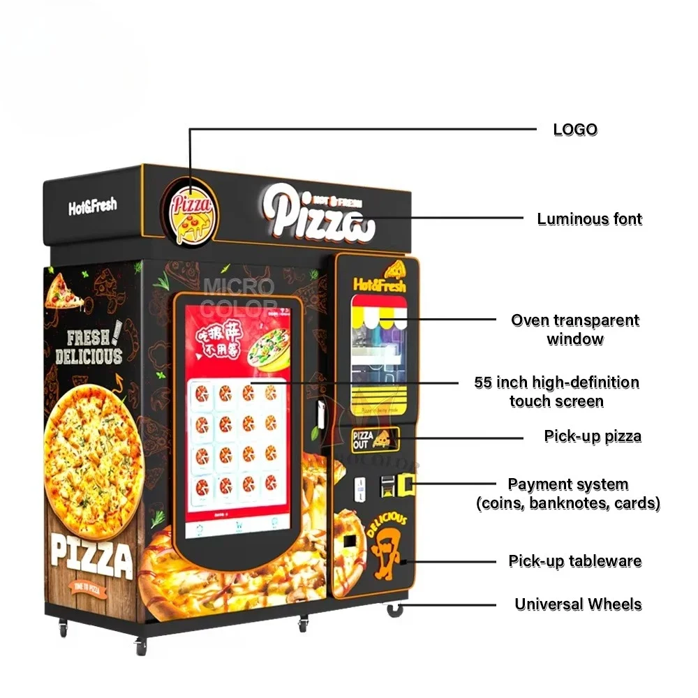Commercial Vending Machine - YG Aangepaste Populaire Innovatieve Zelfbedienings Pizza