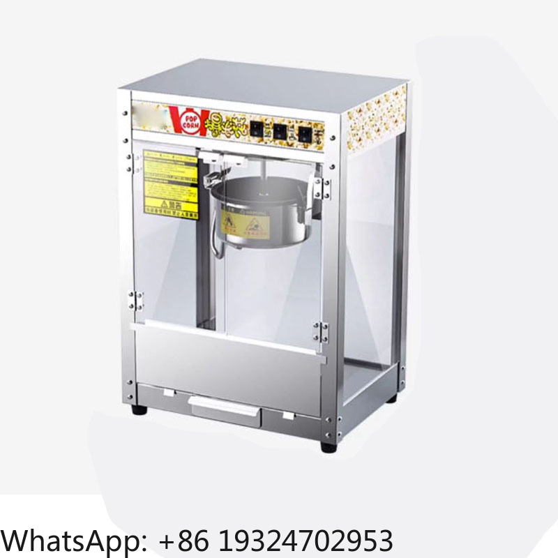 Commercial Vending Machine - Volledig Automatische Commerciële Popcornmachine 220/110V RVS
