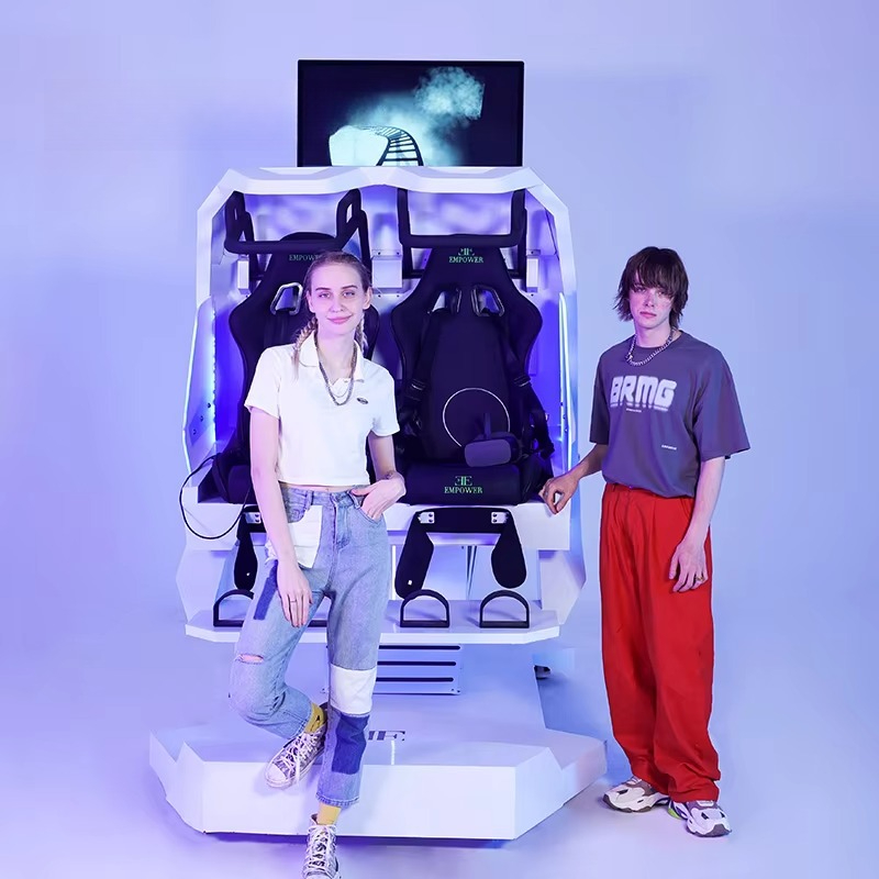 9D Vr Simulator - Renixsim 9D achtbaan VR 360 graden