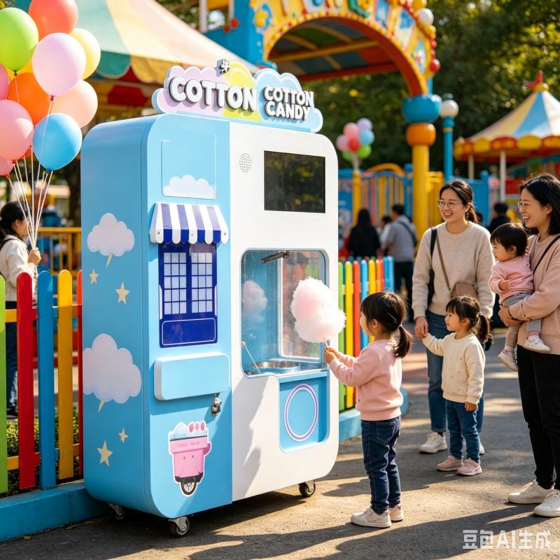 Candy Floss Machine - Aangepaste suikerspin-automaat, slimme suikerspinmaker, automatische machine