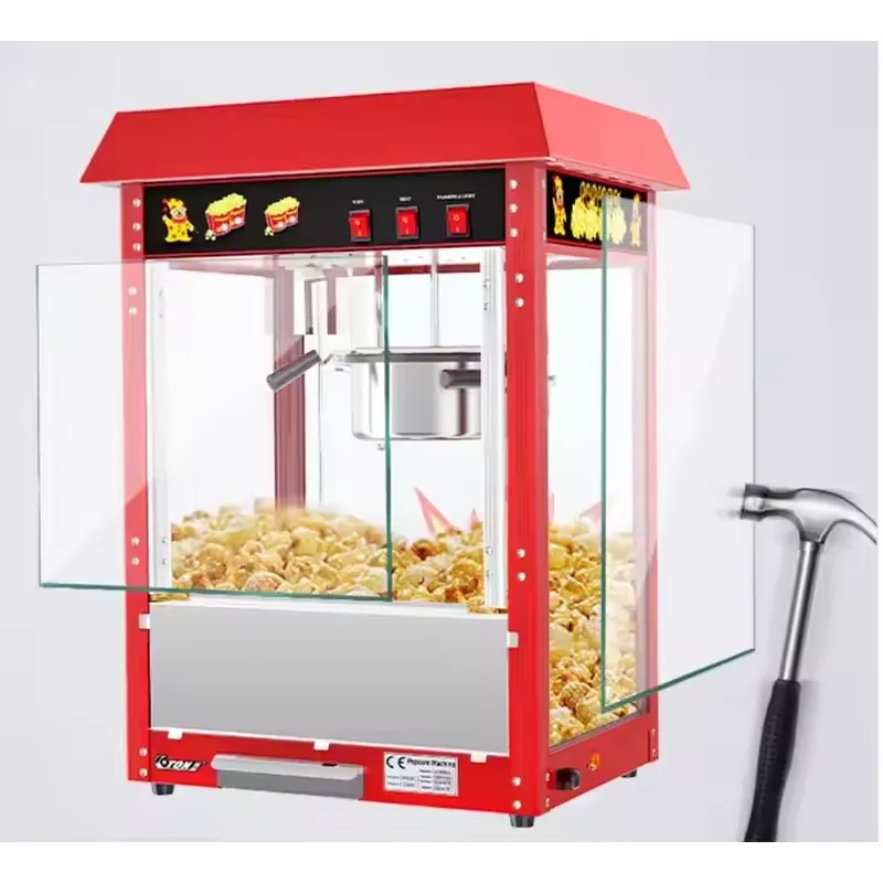 Hetelucht popcornmachine voor  - Commercial Vending Machine recensie en prijs