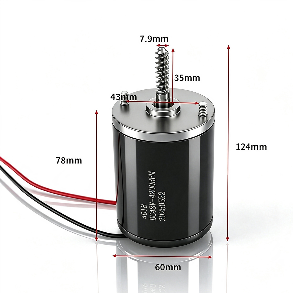 48V Hoge Snelheid DC Motor 250 - Crane Claw Motor recensie en prijs
