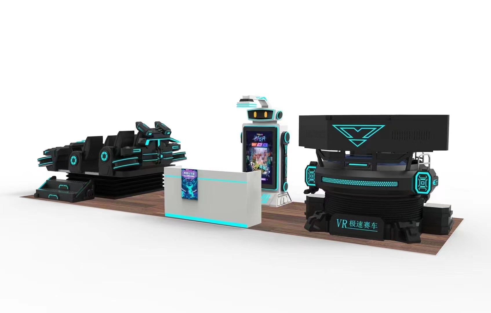 Hoge kwaliteit themapark 4-zit - 9D Vr Simulator recensie en prijs