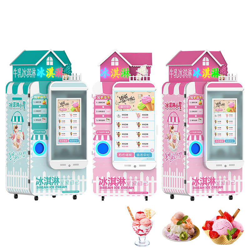 Zakelijke softijsmachine, klei - Commercial Vending Machine recensie en prijs
