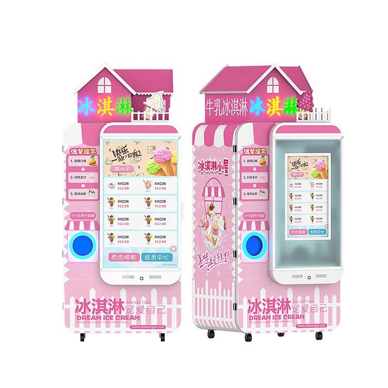 Zakelijke softijsmachine, klei - Commercial Vending Machine recensie en prijs