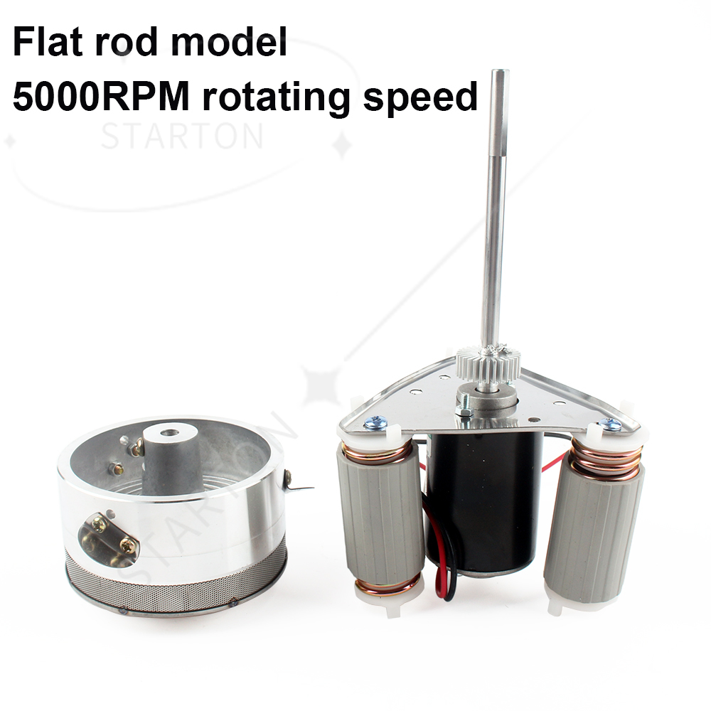 Een set suikerketels met motor - Candy Floss Machine recensie en prijs