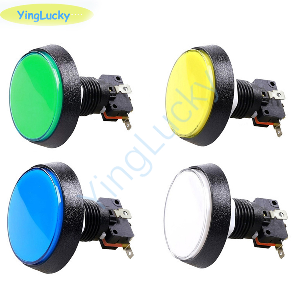 10 Stuks Arcade Knop 60Mm Led  - Arcade Game Coin recensie en prijs