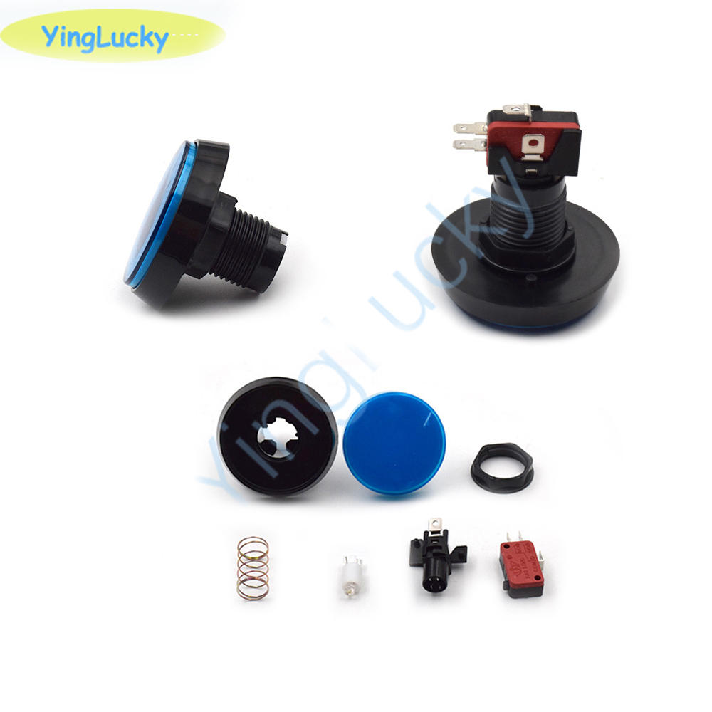 10 Stuks Arcade Knop 60Mm Led  - Arcade Game Coin recensie en prijs