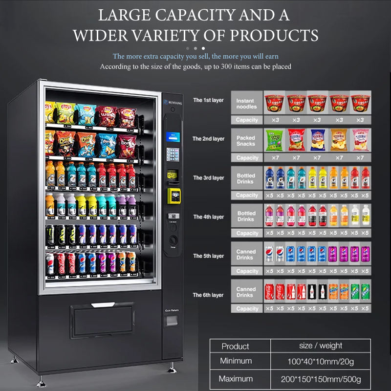 Snack- en drankautomaat Automa - Commercial Vending Machine recensie en prijs