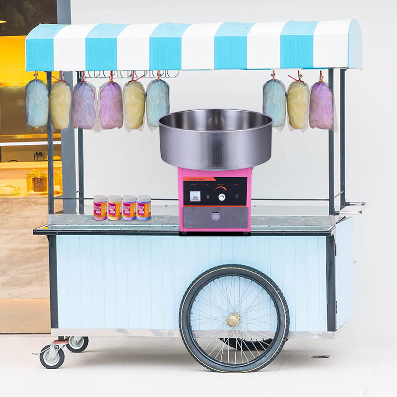 Industriële mini-suikergoedmac - Candy Floss Machine recensie en prijs